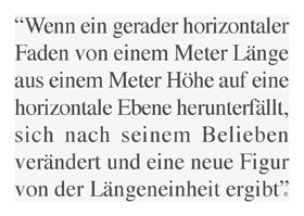 Nicht dies, nicht das, nicht nichts